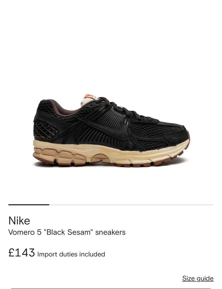 Маратонки NIKE ZOOM VOMERO 5 .Номер 40.5