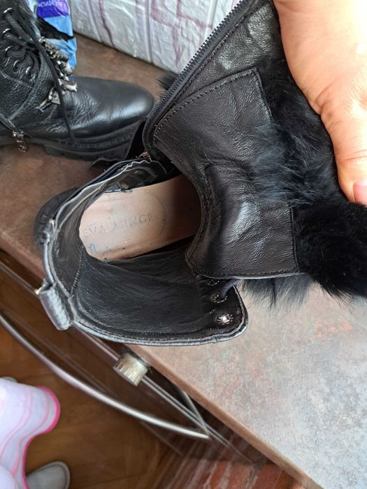 дамски зимни обувки,боти,кубинки,ном38,Eva Minge