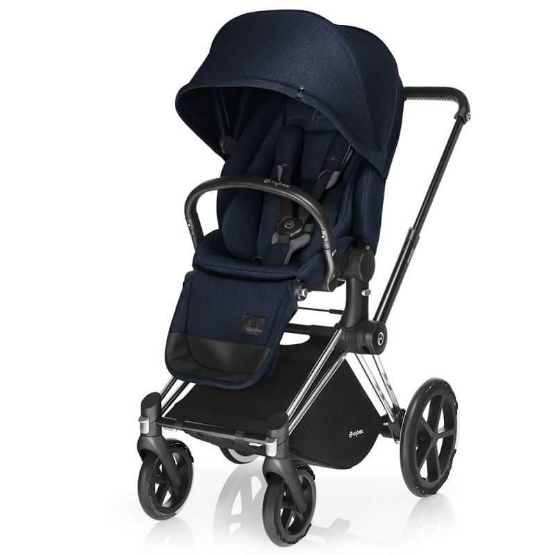 Cybex Priam midnight blue + подарък