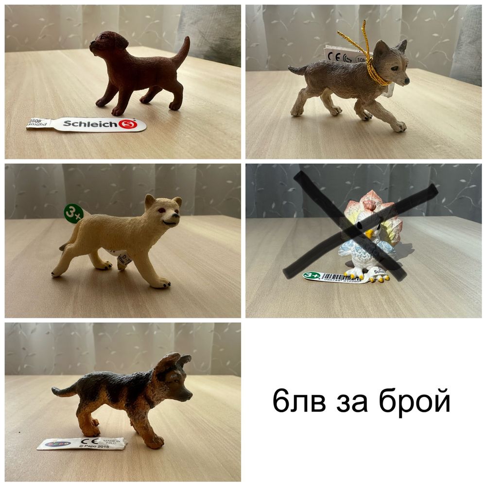 Фигурки Schleich, Papo, Mojo