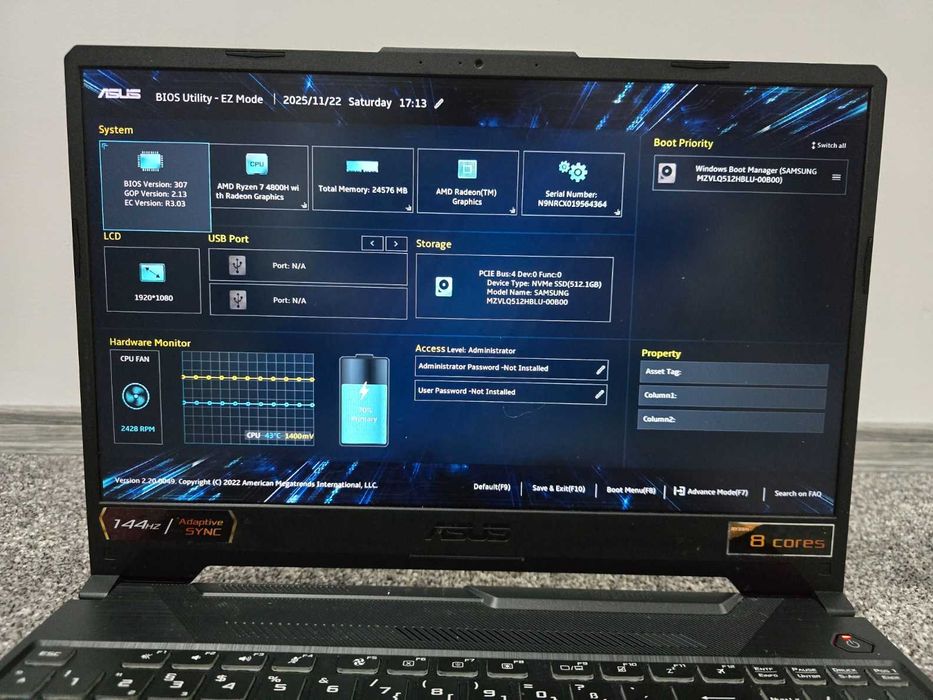 Laptop ASUS TUF Gaming A15