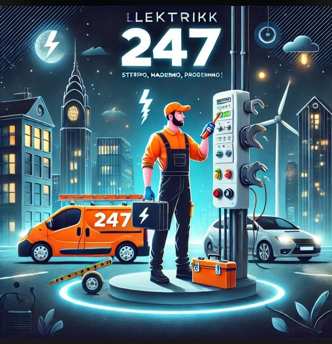 Услуги электрика круглосуточно