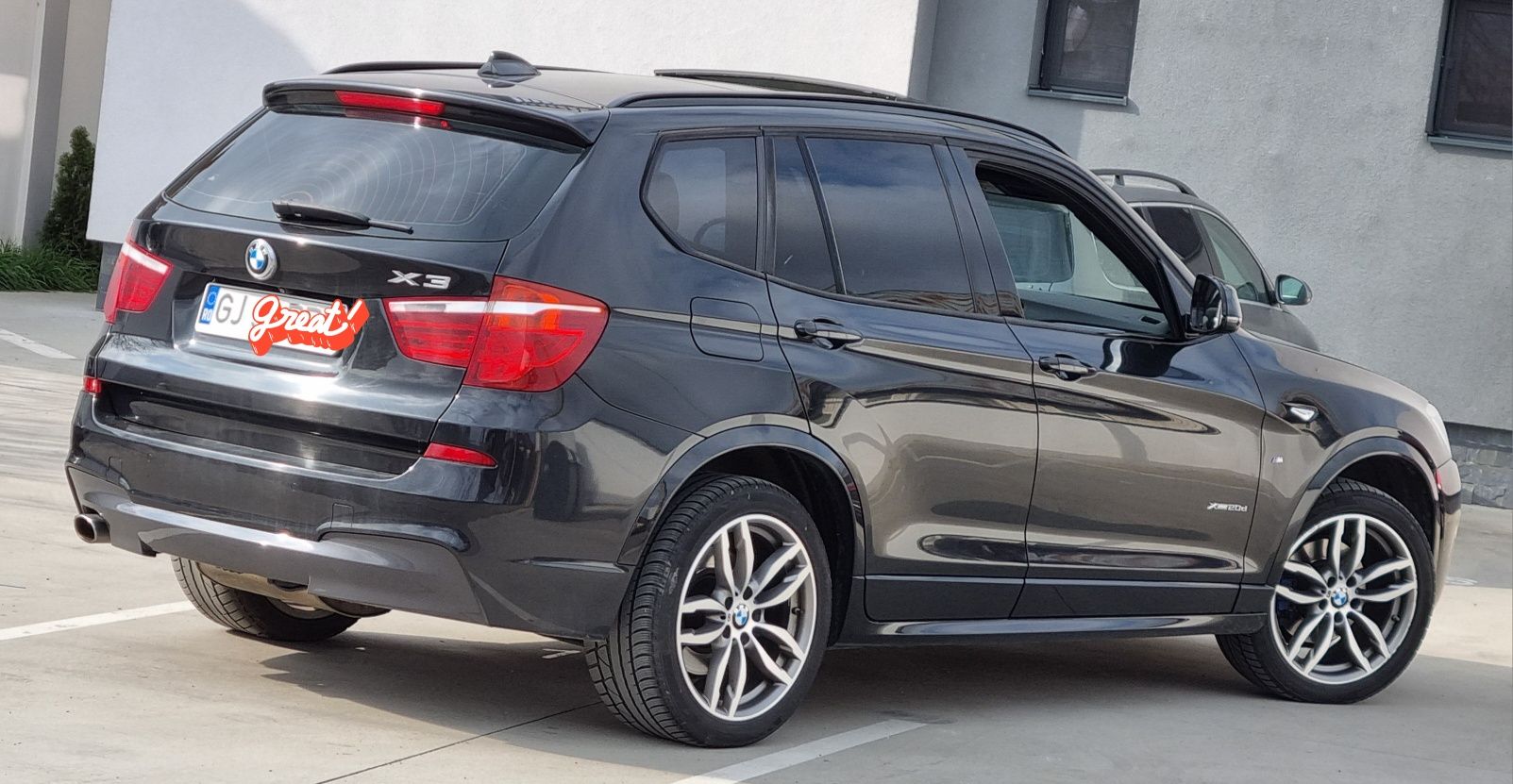 BMW X3 FaceLift*M-Pak. ORIG.*fabr. 2017*2.0 d*190 cai*AUTOM. 8+1*PANO*