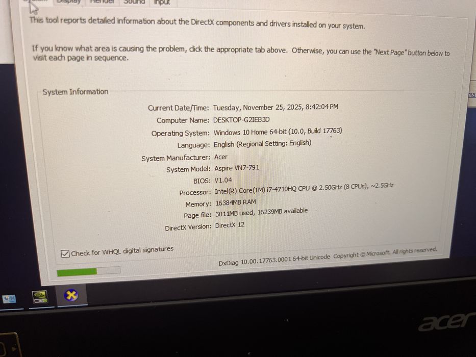 Vand Laptop Mid-Gaming