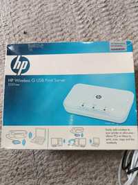 HP wireless print server