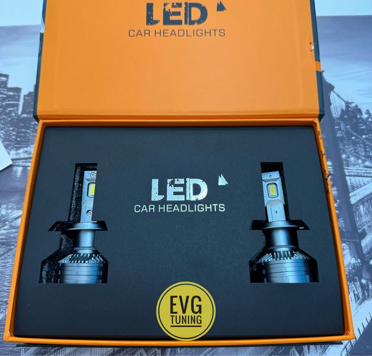 Becuri LED H7 200W 20000LM 6000K CANBUS