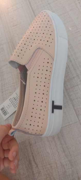 Естествена кожа, ортопедични подметки, нови, 38 номер