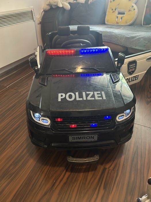 Детска полицейска кола POLIZEI (двуместна)