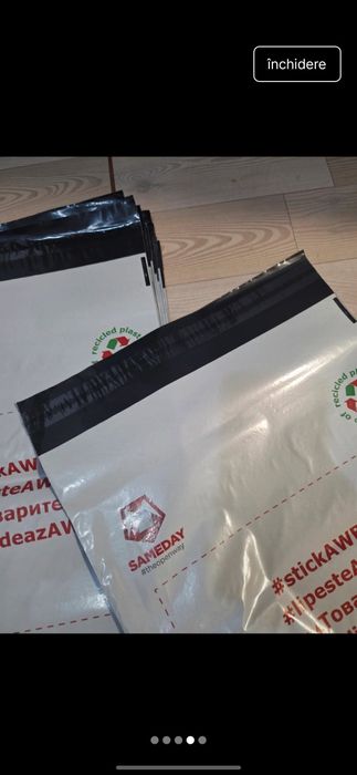 Pungi curierat I 30x40 CARGUS sau SAMEDAY CALITATE