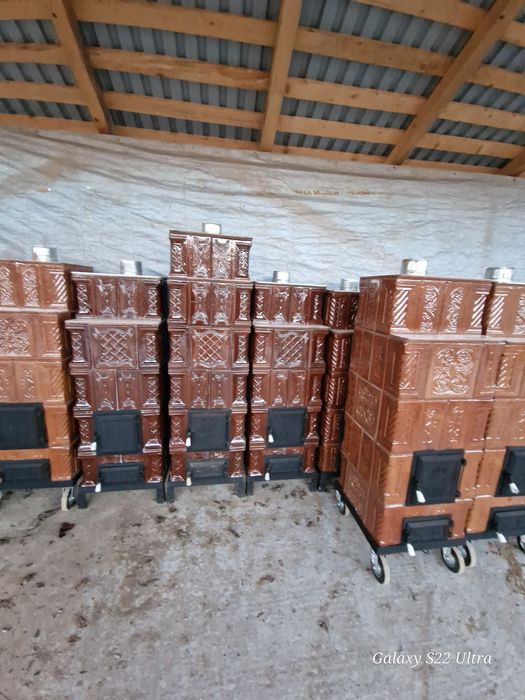 Vând sobe de teracotă premontate diferite modele