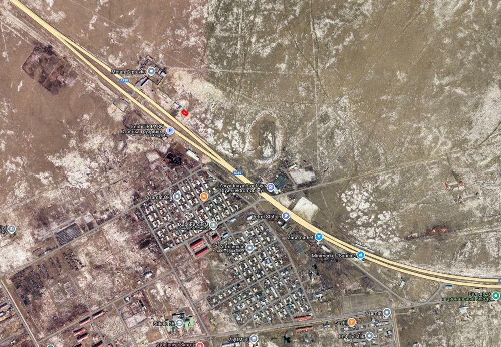 A-380 avtomagistral boʻyida joylashgan yer sotiladi