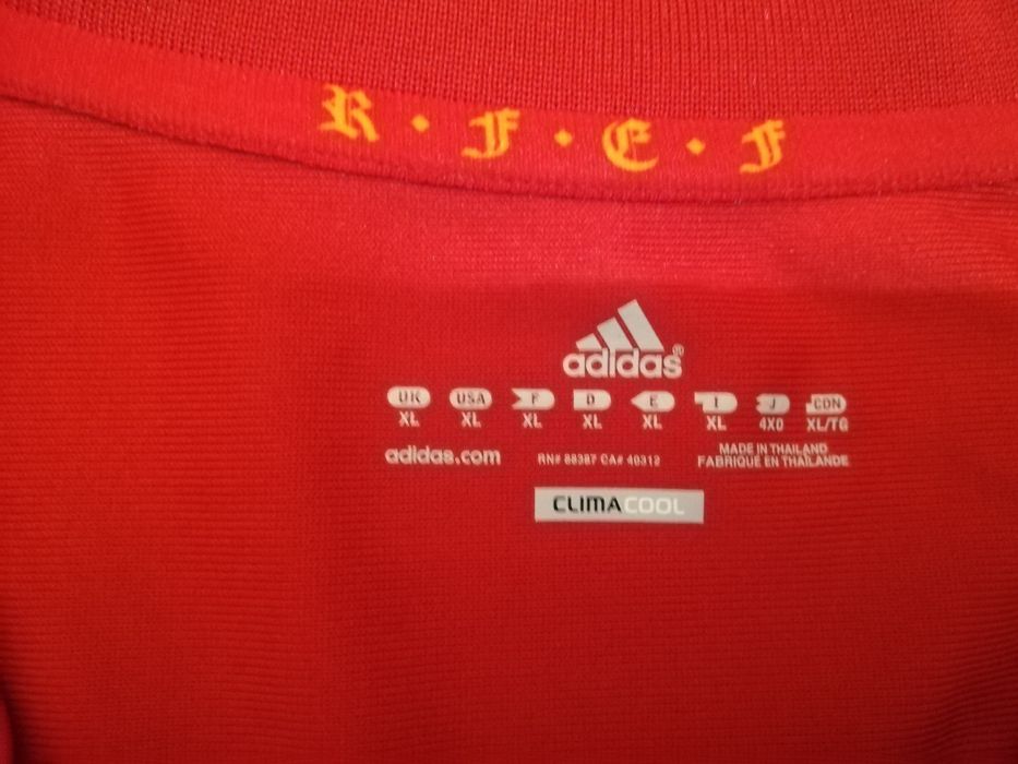 Tricou națională Spania adidas original mărimea XL