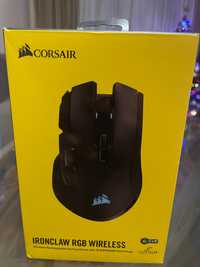 Безжична геймърска мишка Corsair Ironclaw RGB wireless