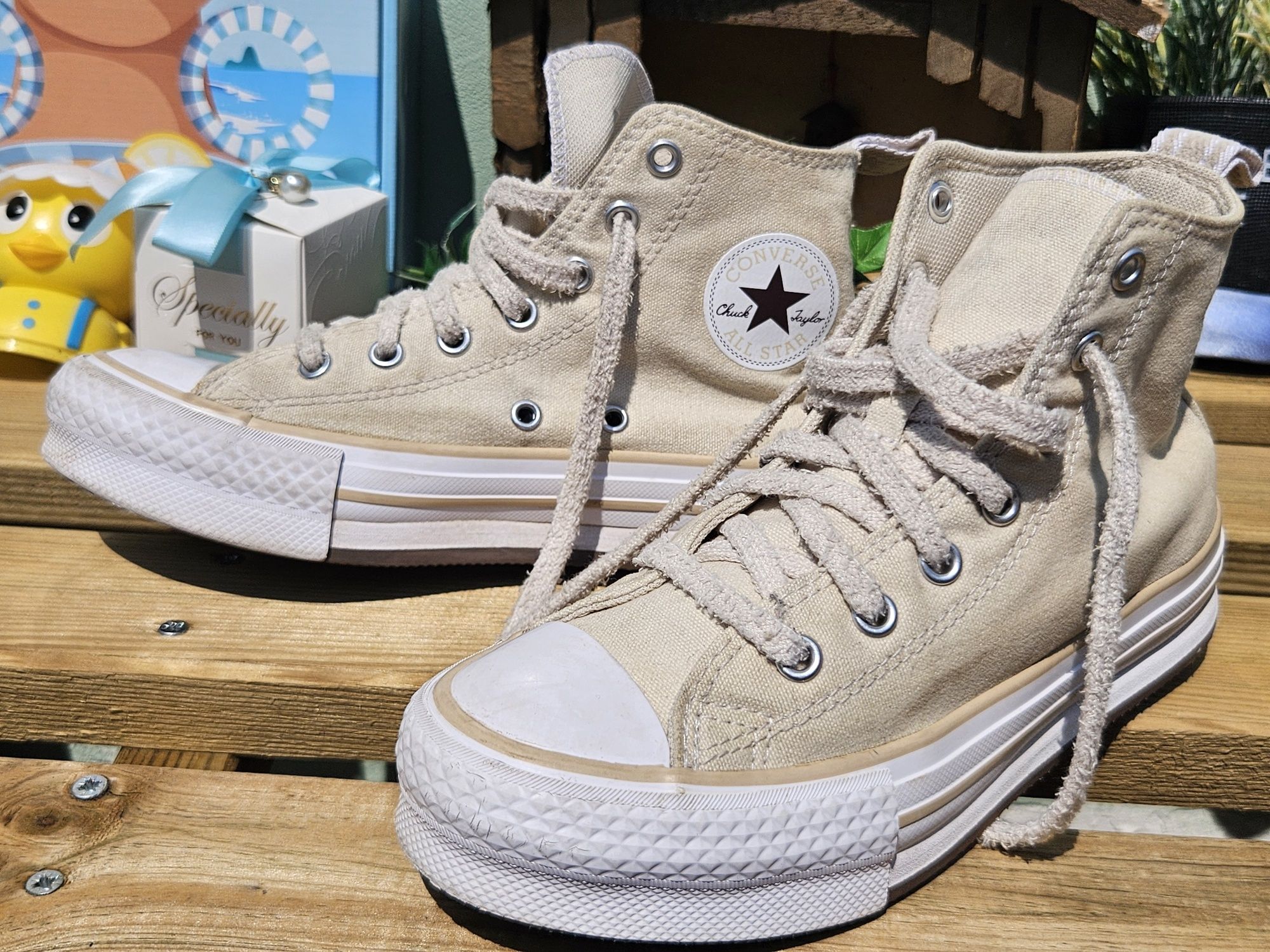 Converse кецове на платформа N34