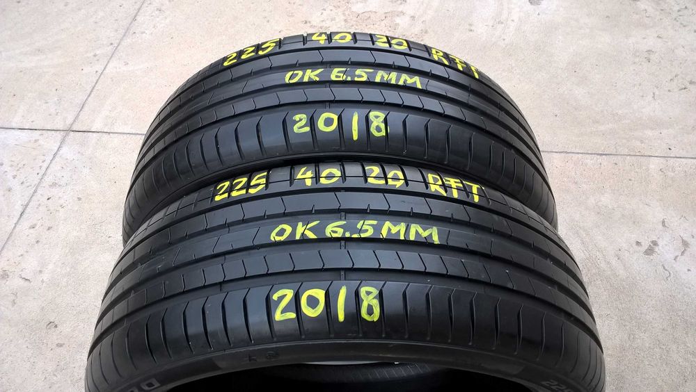 Doua anvelope de vara 225 40 20 pirelli p zero PZ4 run flat