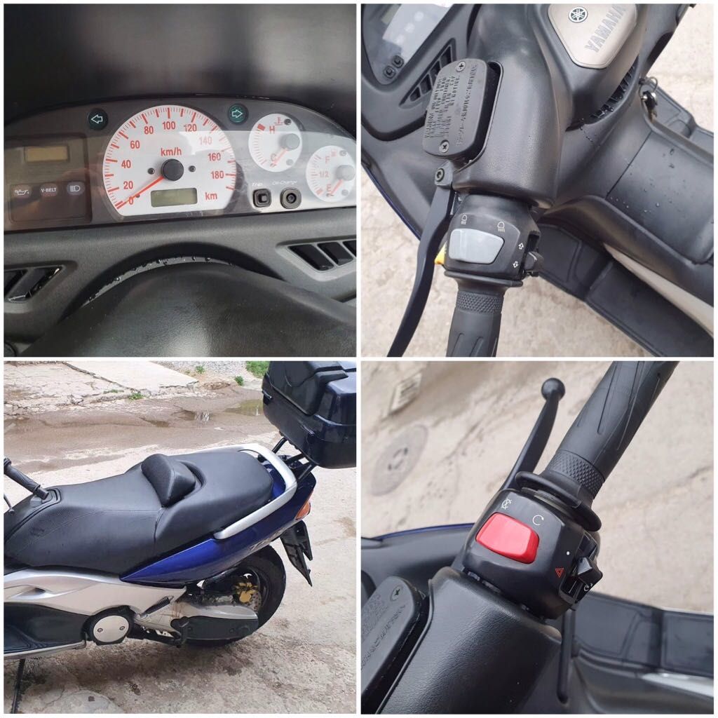 Yamaha TMAX 500 на ЧАСТИ