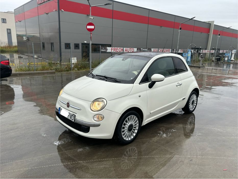 Fiat 500 Panoramic 2009 1.3jtd Usor Avariat / Lovit