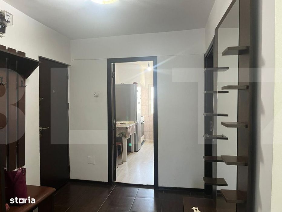 Apartament  decomandat de 3 camere, 65 mp,  etaj 3, zona Imparat Traia