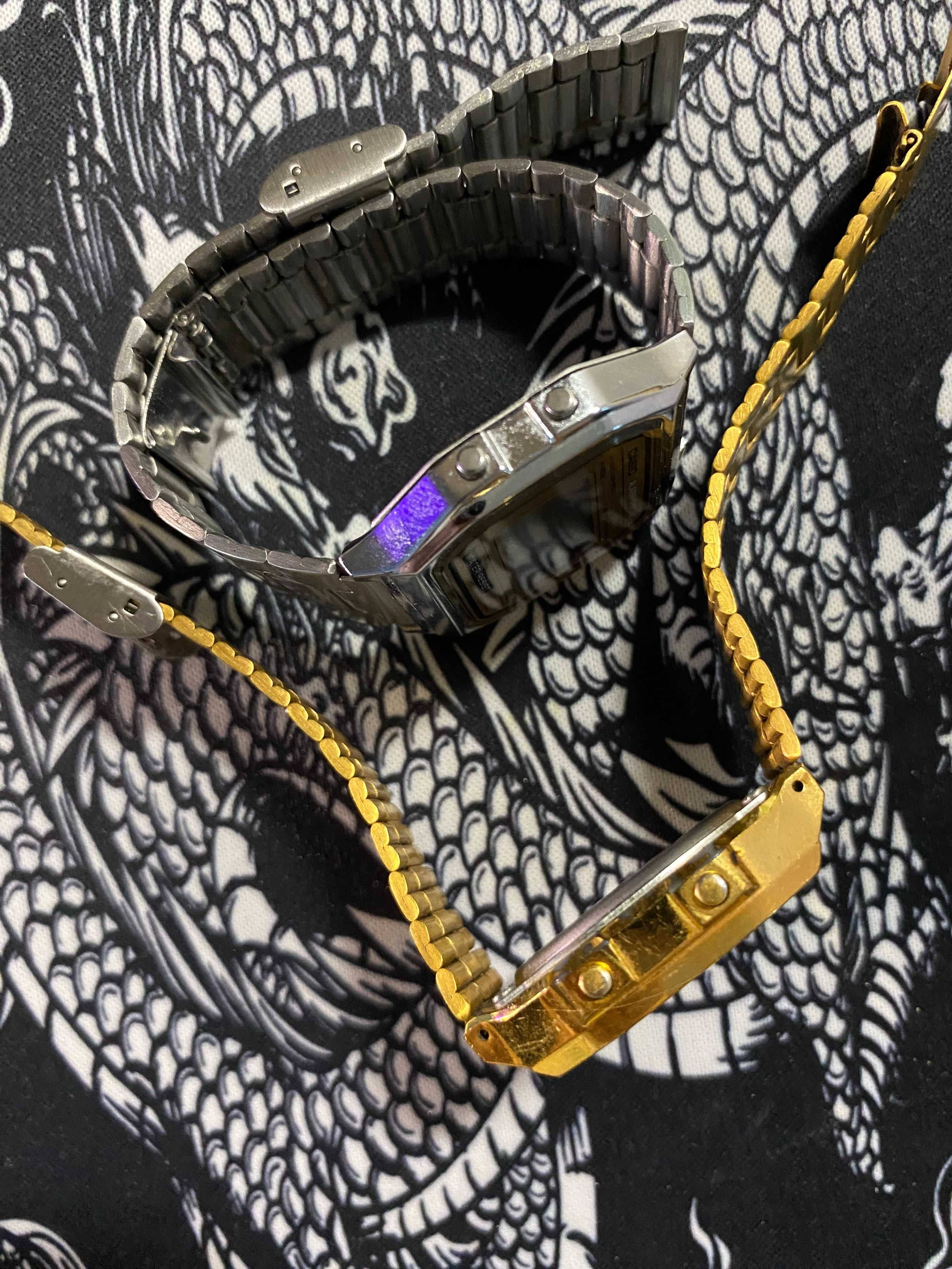 Casio Vintage Watch / Gold and Silver / часовници