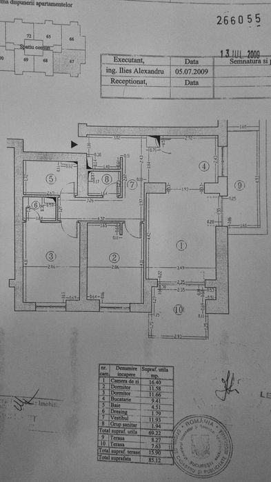 Apartament 3 camere, Rose Garden (parcare si boxa, incluse)