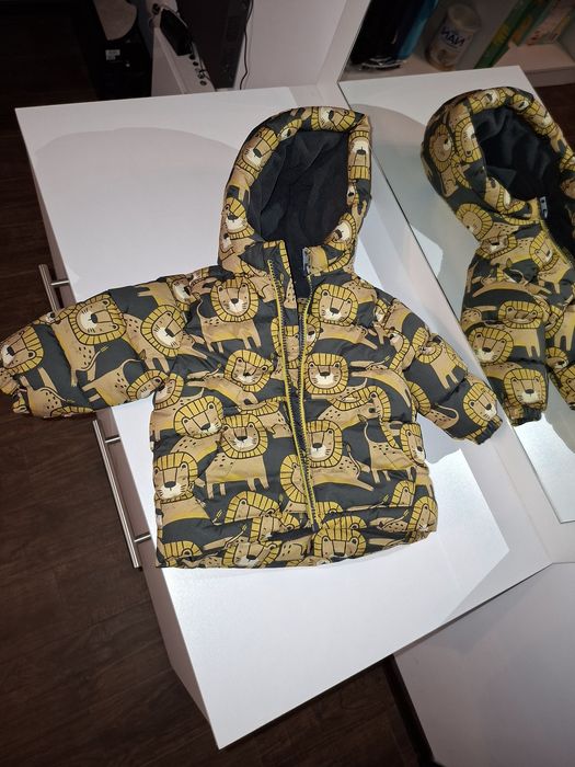 Geaca Next iarna 74 si Sac de iarna Sensillo lana