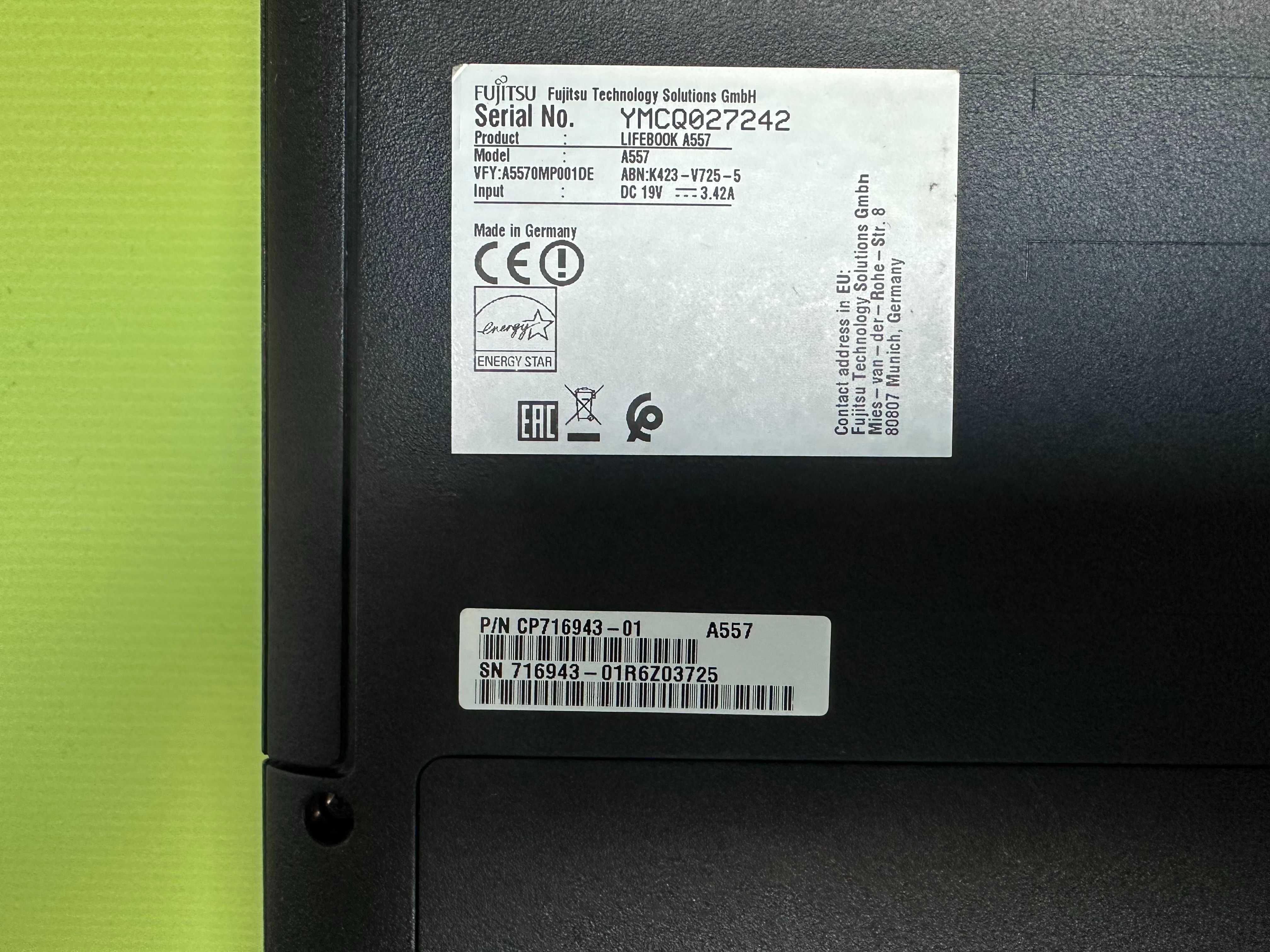 Лаптоп- Fujitsu Lifebook - употребяван