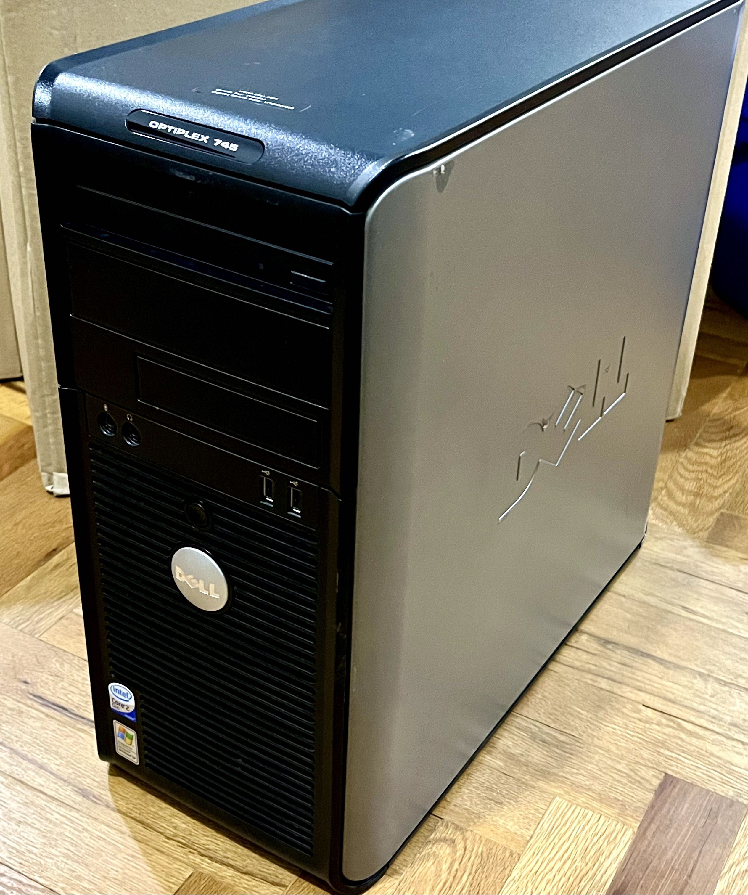 Настолен компютър Dell Optiplex 745 - Core2Duo 1860MHz, 4GB RAM, 250GB