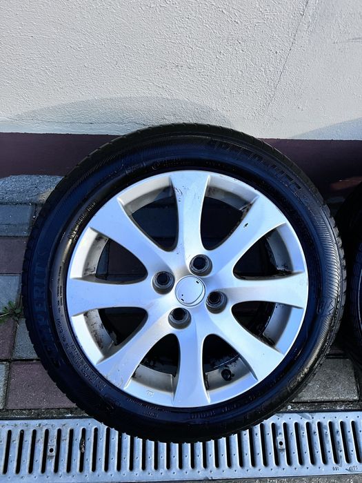 Roti aluminiu Mazda, anvelope Semperit 185/55/15, prindere 4x100