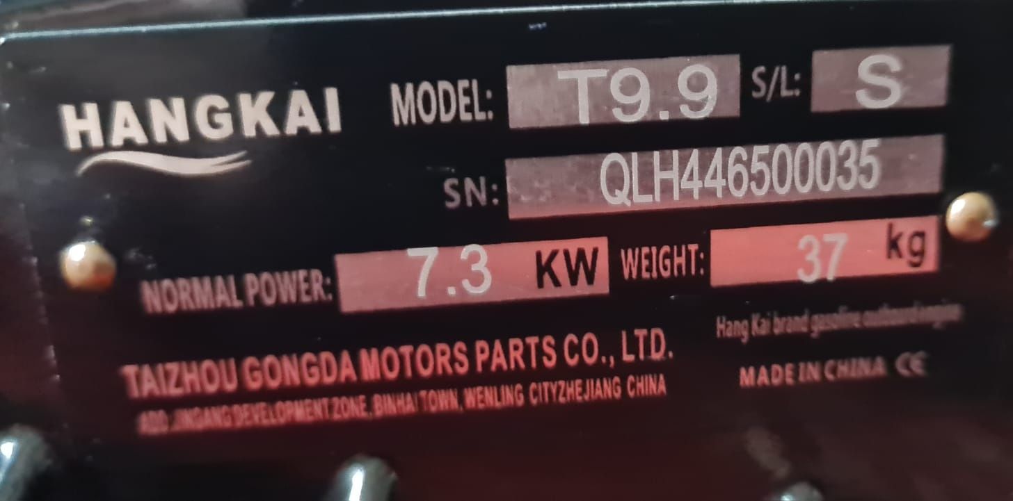 Лодочный мотор HANGKAI 9.9