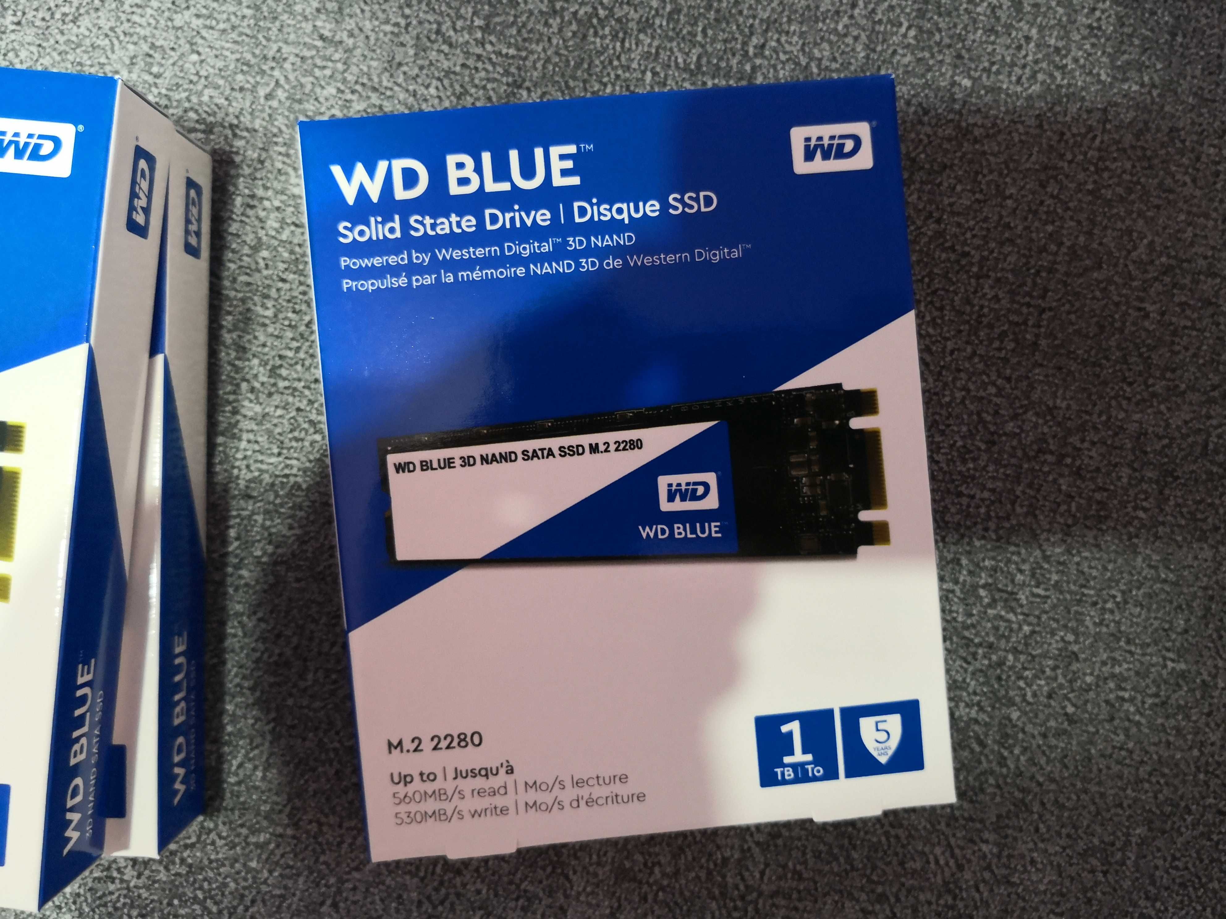 SSD WD Western Digital Blue 3D NAND 1TB Sata3 M.2 2280