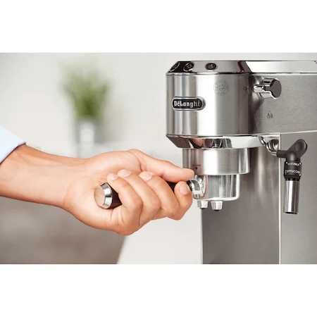 Espressor manual DE LONGHI Dedica Style EC 685.M, 1.1 l, 1350W, 15 bar