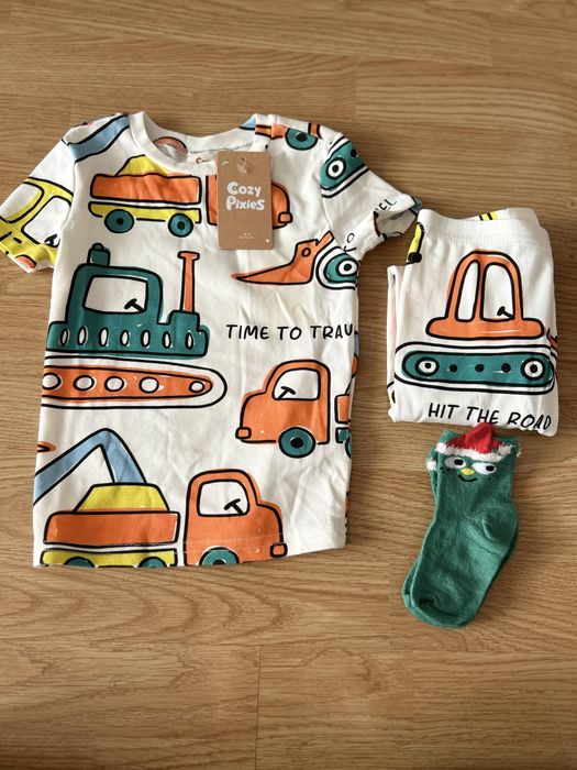 Нова памучна пижама 18-24 м.