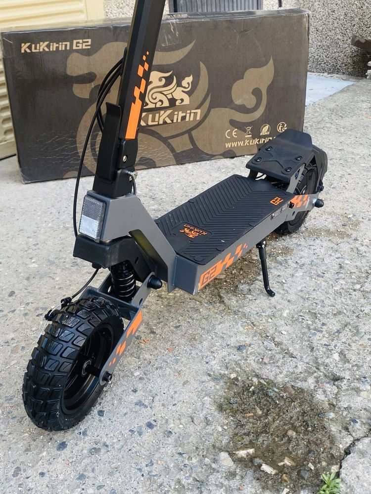 Ново! KuKirin G2 45км/ч. Електрическа Тротинетка Скутер 800W 48V/15ah