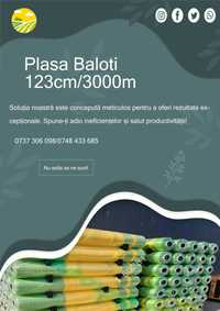Plasa Baloti 123cm/3000m/1-50281