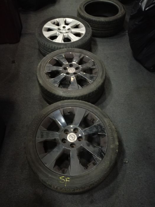 Jante R17 cu anvelope de vară, Hankook