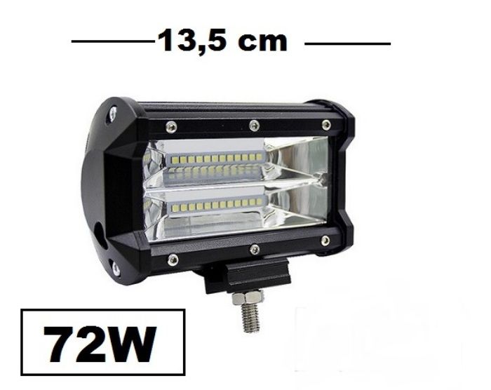 Proiector LED 72W SPOT 30° 10-30V, 6000K - 5000 lumeni