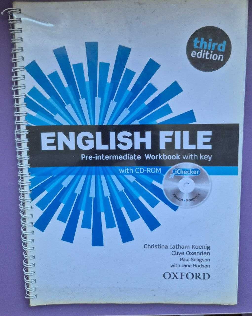 English File Pre-intermediate Students' and Workbook with key