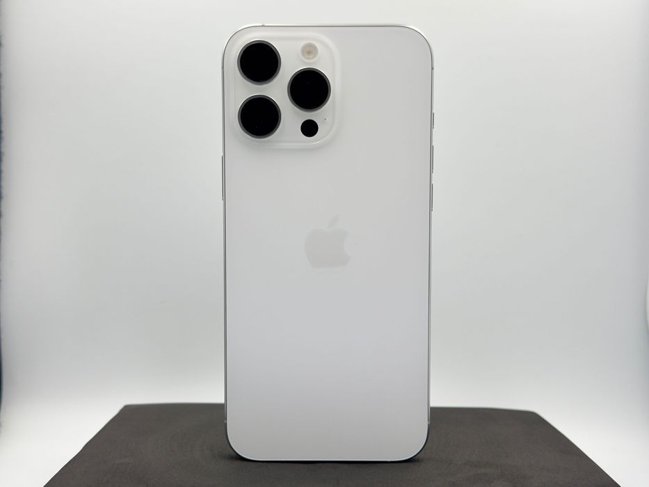 iPhone 16 Pro 256GB, 100%, White Titanium Garantie 2 ani CH-iOS T320