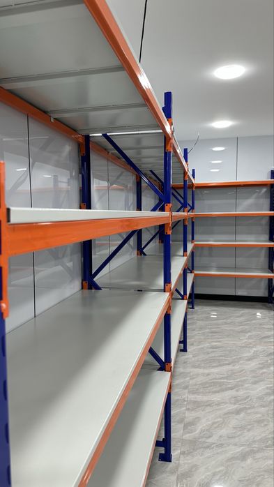 Омборлар учун металл полкалар омбор стеллаж складские стеллажи полки