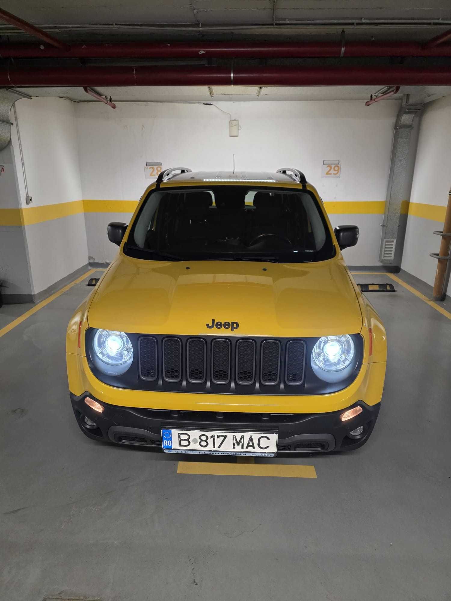 Jeep Renegade Trailhawk 4x4, AT, 170cp, primul propietar