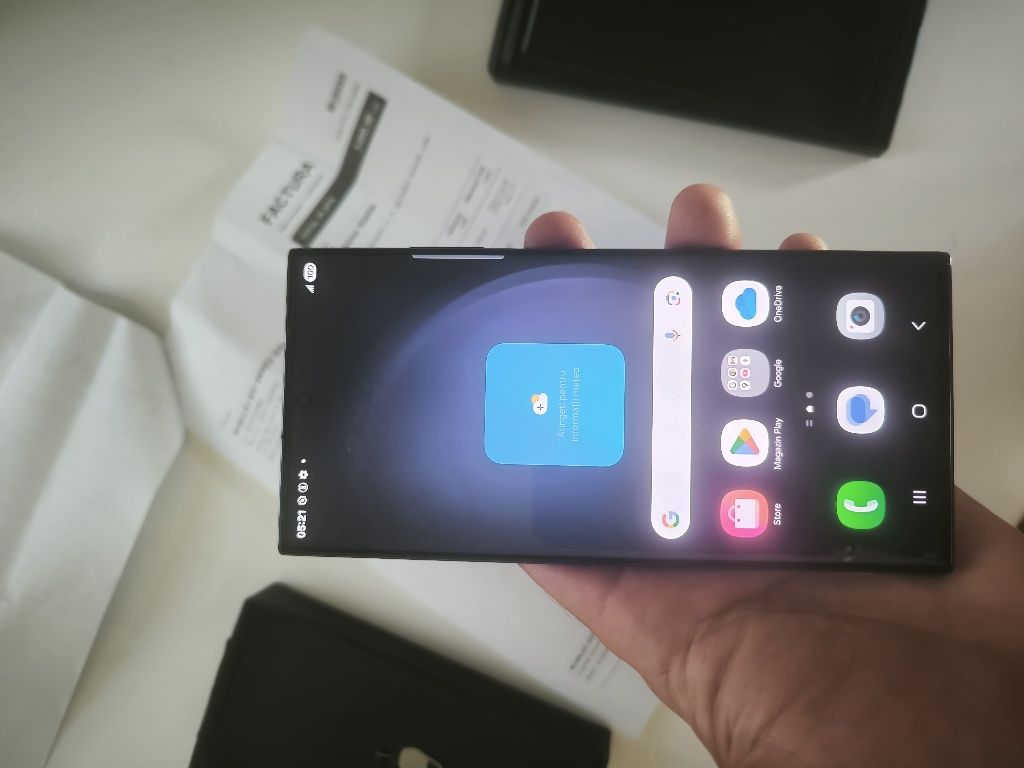 Samsung S23 Ultra Full box garanție Phantom Black