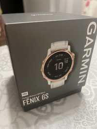 Белые часы Garmin Fenix 6S Pro Sapphire в хорошем состоянии