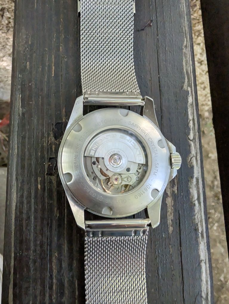Hamilton eta 2893 43mm glycine 41mm c висок клас eta