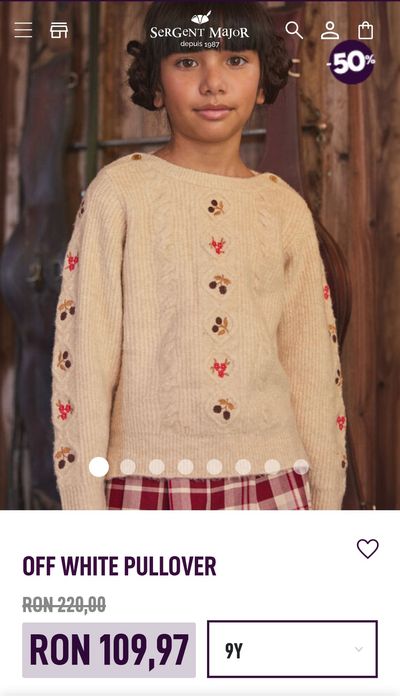 Pulover Sergent Major Nou