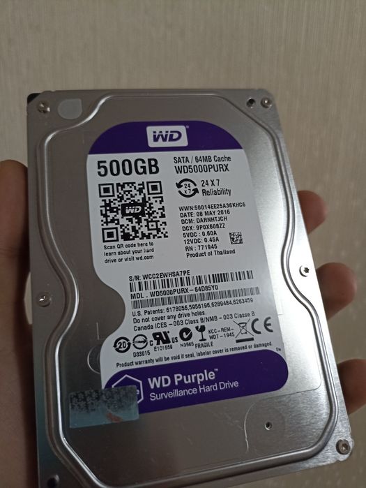 Жёсткие диски 3.5" для ПК — 500 ГБ и 1 ТБ