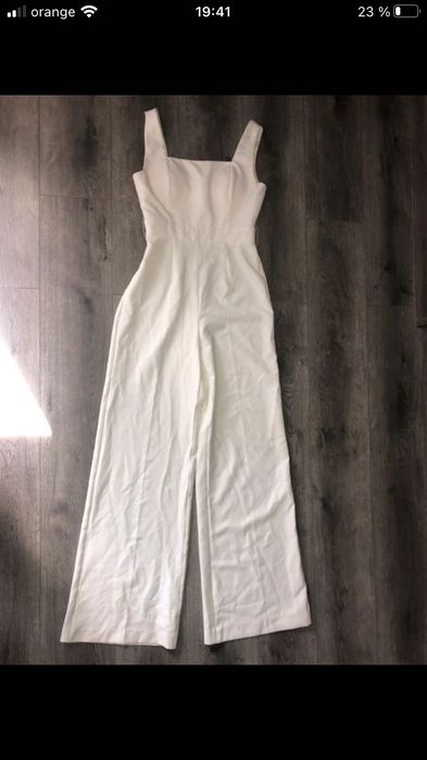 Salopeta albă lunga s-m