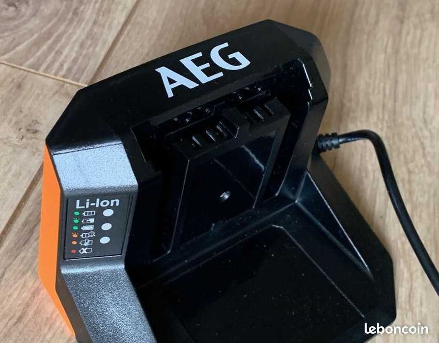 Incarcator AEG BL 18S si slefuitor AEG BEX 18-125