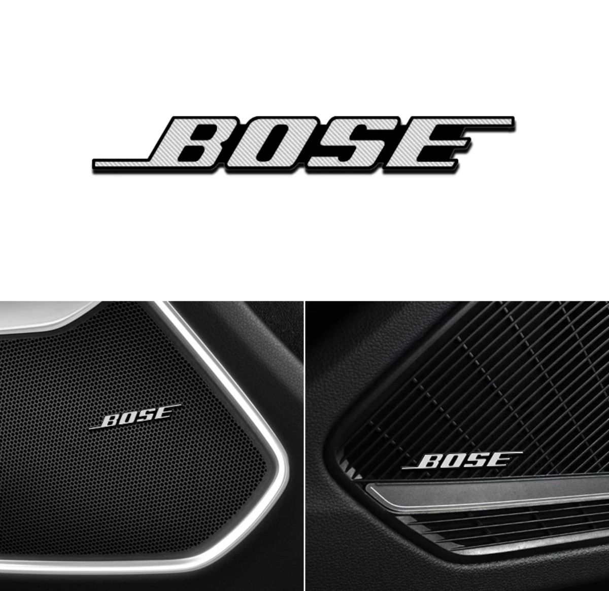 Алуминиеви емблеми BOSE