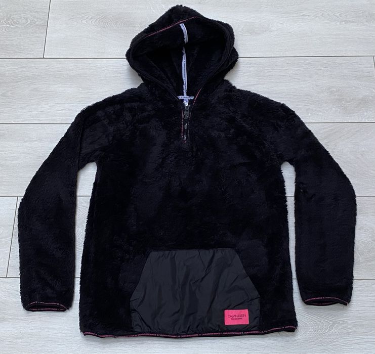 Polar pufoasă cu glugă damă Calvin Klein, Xs-S
