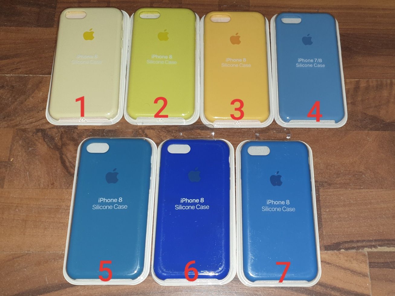 Husa silicon Apple Silicone Case iPhone 7 8 SE 2020 SE 2022